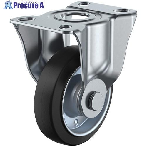 ユーエイ プレート式 固定 キャスター 導電ゴム 車輪径100mm  Jタイプ SK型 取付寸法90...