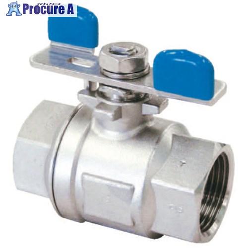 Fujikin ねじ込みボール ステンレス鋼製 3.92MPa フルボアタイプボール弁 25A(1)...