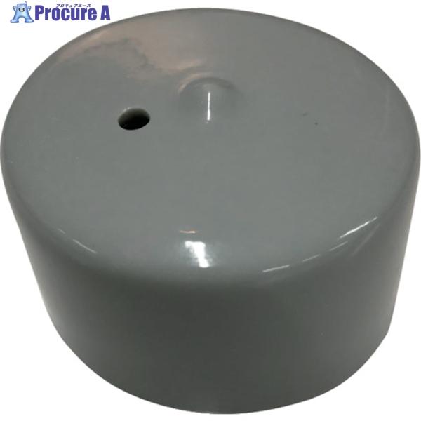 カメダ 単管キャップ 10個入り グレー  ▼368-3734 VTP-48GY  1袋