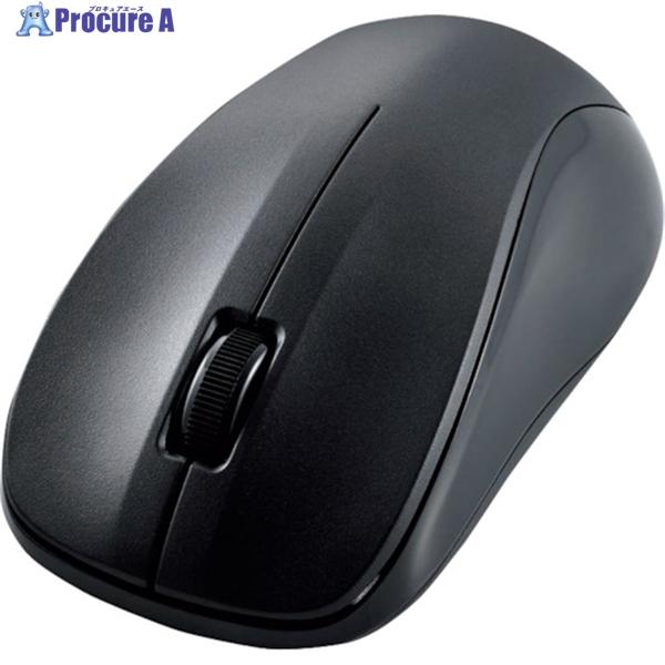 ELECOM マウス Bluetooth IR LED 3ボタン Mサイズ 抗菌 ブラック  ▼36...