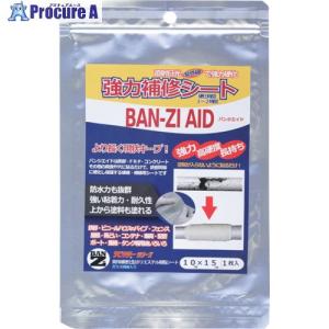 BANーZI 太陽光硬化補修シート BAN-ZI AID 10cm×15cm(小) クリーム  ▼370-0136 H-AID/1015  1枚｜procure-a