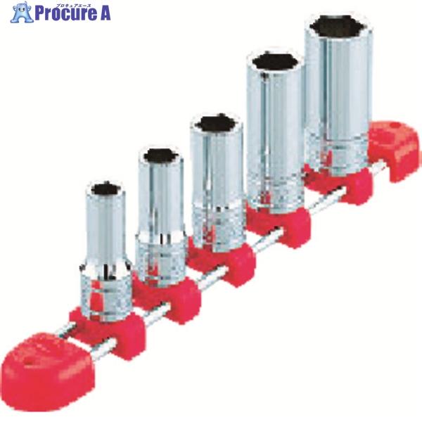 KTC 9.5sq.セミディープソケットセット[5コ組]  ▼373-8442 TB3M05  1S