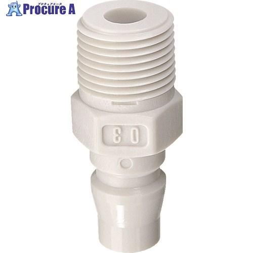 JOPLAX 樹脂プラグ 相手側取付メネジRc(PT)3/8  ▼375-3867 JS-03W  ...