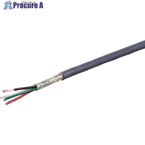 オーナンバ 編組シールド付き軽装用ケーブル 100m  ■▼378-4300 ONB 2X0.5SQ...