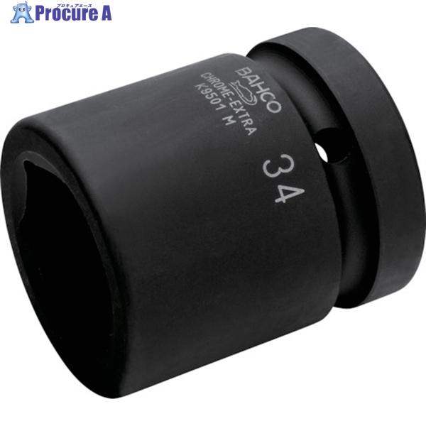 BAHCO 1” インパクトソケット80mm  ▼383-6659 K9501M-80  1個