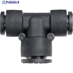 潤工社 ワンタッチ継手Mシリーズ 異径ユニオンテー 8mm-6mm ▼383-8303 PTUM-8-6-PM 1個
