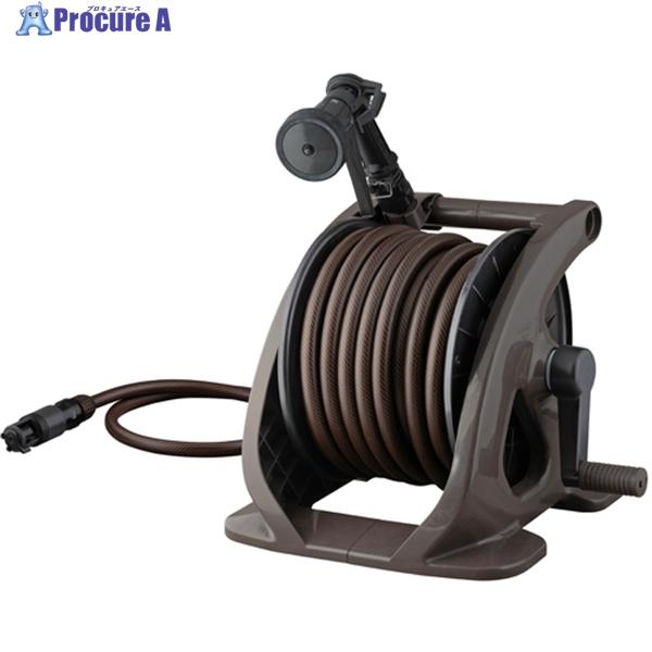 タカギ ホースリール タフブラウン 20m  ▼392-4735 R220TBR  1台
