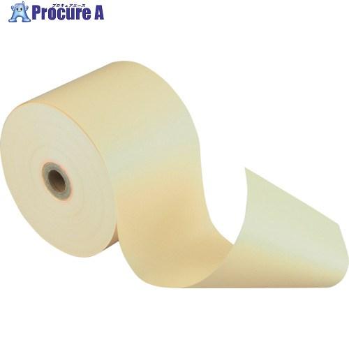 グリーンクロス 両面カラーサーマルロール紙 80mm幅 クリーム 8巻入り  ■▼392-8805 ...