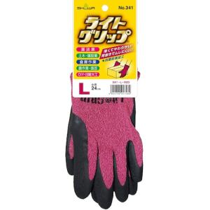 SHOWA 天然ゴム背抜き手袋 ライトグリップ...の詳細画像1