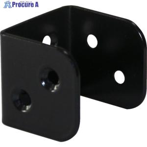 TRUSCO 2x4サポート 黒粉体塗装 コの字金具 ▼396-3328 24S-334BK 1個