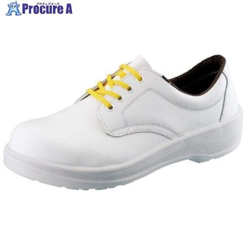 シモン 安全靴 静電靴 短靴 7511白静電靴 24.5cm  ▼400-6429 7511WS-2...