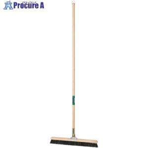 テラモト 自在ホーキ木柄45cm  ▼407-9906 CL-380-045-0  1本｜procure-a