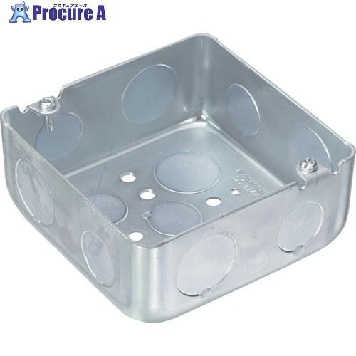 Panasonic 中型四角アウトレットボックス 浅型  ■▼408-1734 DS3744  1台...