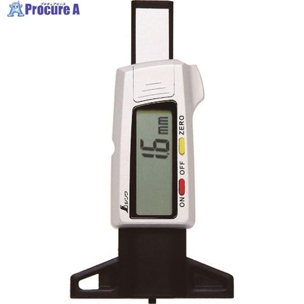 シンワ デジタルデップスゲージ ミニ 25mm  ▼408-3300 19305  1個