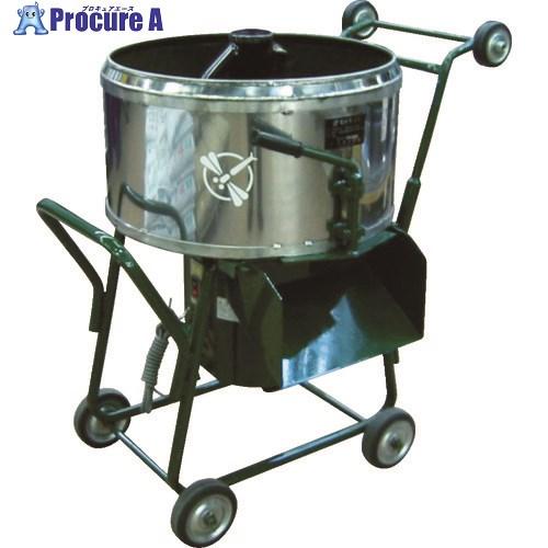 TOMBO モルタルミキサ 80L キャーリーアップ2.8 出力0.75kw  ■▼411-5911...