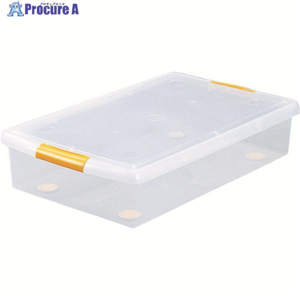 IRIS 222043 薄型ボックス UG-725 クリア/オレンジ  ▼413-1282 UG-7...