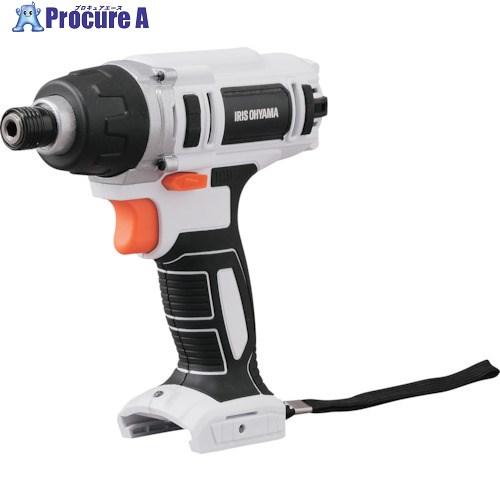 IRIS 517484 充電式インパクトドライバー JID80Z ホワイト  ■▼414-9340 ...
