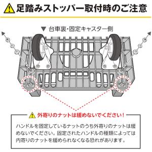 TRUSCO 樹脂台車 カルティオ700サイズ...の詳細画像2