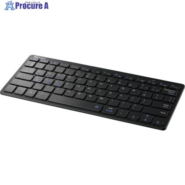 BUFFALO Bluetooth 3.0対応 コンパクトキーボード ブラック  ▼417-2204...