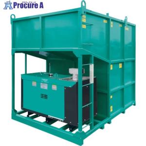 スーパー工業 ディーゼルエンジン式大型散水機 SEL-300SST-4 防音タイプ 6m2(平方メートル)タンク一体型モデル ■▼418-7762 SEL-300SST-4 1台