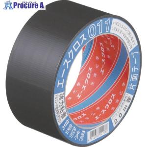 光洋化学 気密防水テープ 黒 011 エースクロス011 30巻 50mm×20m 固定