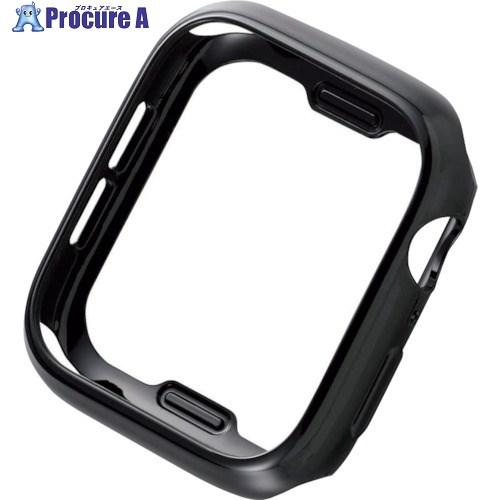 ELECOM Apple Watch 44mm用ソフトバンパー ブラック  ■▼422-4450 A...