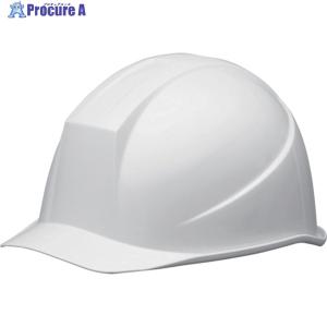 ミドリ安全 ABS製ヘルメット ホワイト ▼422-8502 SC-11BRA-W 1個