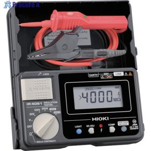 日置電機 HIOKI IR4051-11 5レンジ絶縁抵抗計 スイッチ付リード付属 50