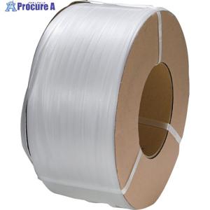 TRUSCO 自動梱包器用PPバンド幅15.5mmX長さ2500m 透明   432-9597 GPP-155-58TM  1巻