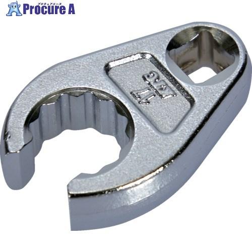 KTC 9.5sq.クロウフットレンチ 対辺寸法17mm 差込角9.5mm  ▼439-0555 B...