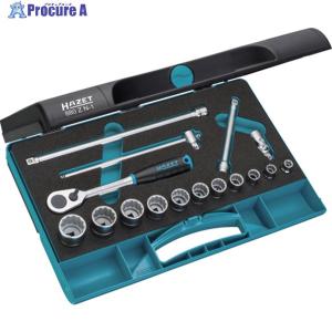 HAZET（ハゼット） ソケットレンチセット(差込角6.35mm) スマート