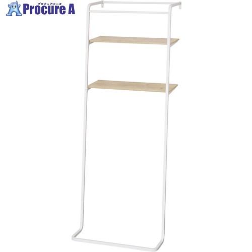 IRIS 296379 立て掛けスタイルランドリーラック ホワイト/ライトナチュラル  ■▼441-...