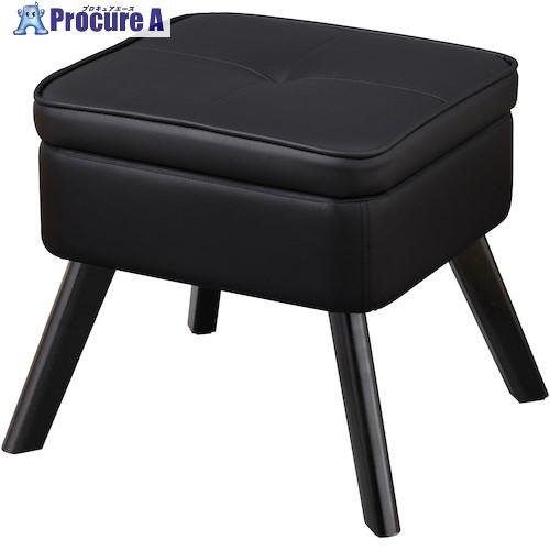 IRIS 102079 収納付きオットマン ブラック  ■▼446-1802 LEC-OT-B  1...