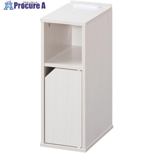 IRIS 296244 ナイトテーブル扉付き オフホワイト  ■▼446-6494 NTB-180T...