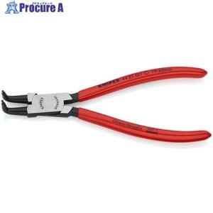 KNIPEX 穴用スナップリングプライヤー90度 19-60mm ▼446-8091 4421-J21 1丁
