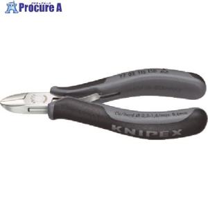 KNIPEX ESD精密用ニッパー 115mm  ▼446-8970 7702-115ESD  1丁｜procure-a
