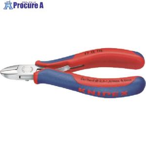 KNIPEX 精密用ニッパー 115mm  ▼446-9003 7712-115  1丁｜procure-a