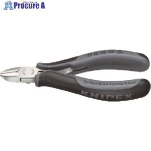 KNIPEX ESD精密用ニッパー 115mm  ▼446-9011 7712-115ESD  1丁｜procure-a