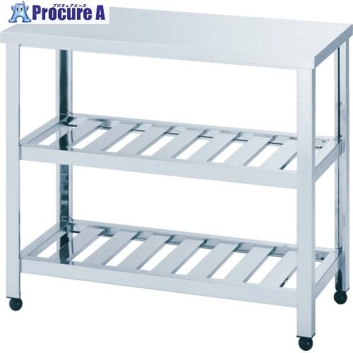 アズマ 作業台二段スノコ板付 1800×450×800  ■▼455-2687 KT2S-1800 ...