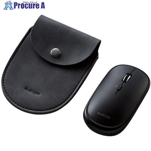 ELECOM マウス Bluetooth 4ボタン 薄型 充電式 3台同時接続 ブラック  ▼455...