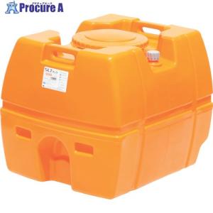スイコー（SUIKO） スーパーローリータンク 1000L SLT-1000 オレンジ