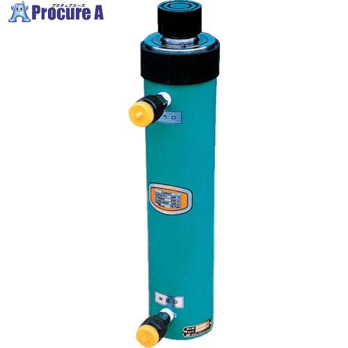 OJ 油圧シリンダ パワージャッキ 複動式 揚力50kN ストローク80mm  ■▼457-4389...