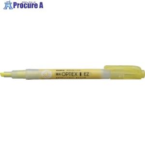 ゼブラ 蛍光ペン 蛍光オプテックス1-EZ 黄 ▼459-5000 WKS11-Y 1本
