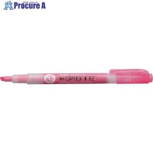 ゼブラ 蛍光ペン 蛍光オプテックス1-EZ ピンク ▼459-5030 WKS11-P 1本
