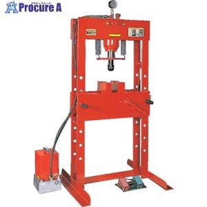 門型油圧プレス／バンザイ／HP100A／能力60t／自動車整備 門型油圧プレス 60トン エアー+手動式 AHP-60 MASADA（マサダ製作所