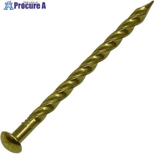 YAHATA 真鍮スクリュー釘JS 45mm(72本入)  ■▼465-7959 497987483...