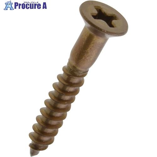 YAHATA ステンレス皿木ねじブロンズ JS 3.1×22(76本入)  ■▼466-8861 4...