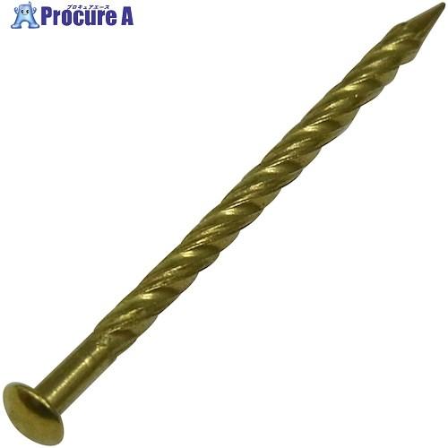 YAHATA 真鍮スクリュー釘JS 38mm(120本入)  ■▼467-9925 49798748...