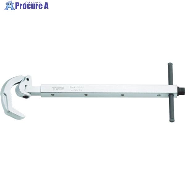 TOP シンクレンチ(ワイド洗面レンチ) 適用寸法:30〜50mm  ▼469-6689 SMW-3...