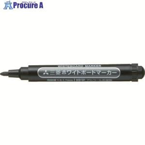 uni ホワイトボードマーカー 細字 黒 ▼480-5330 PWB2M.24 1本
